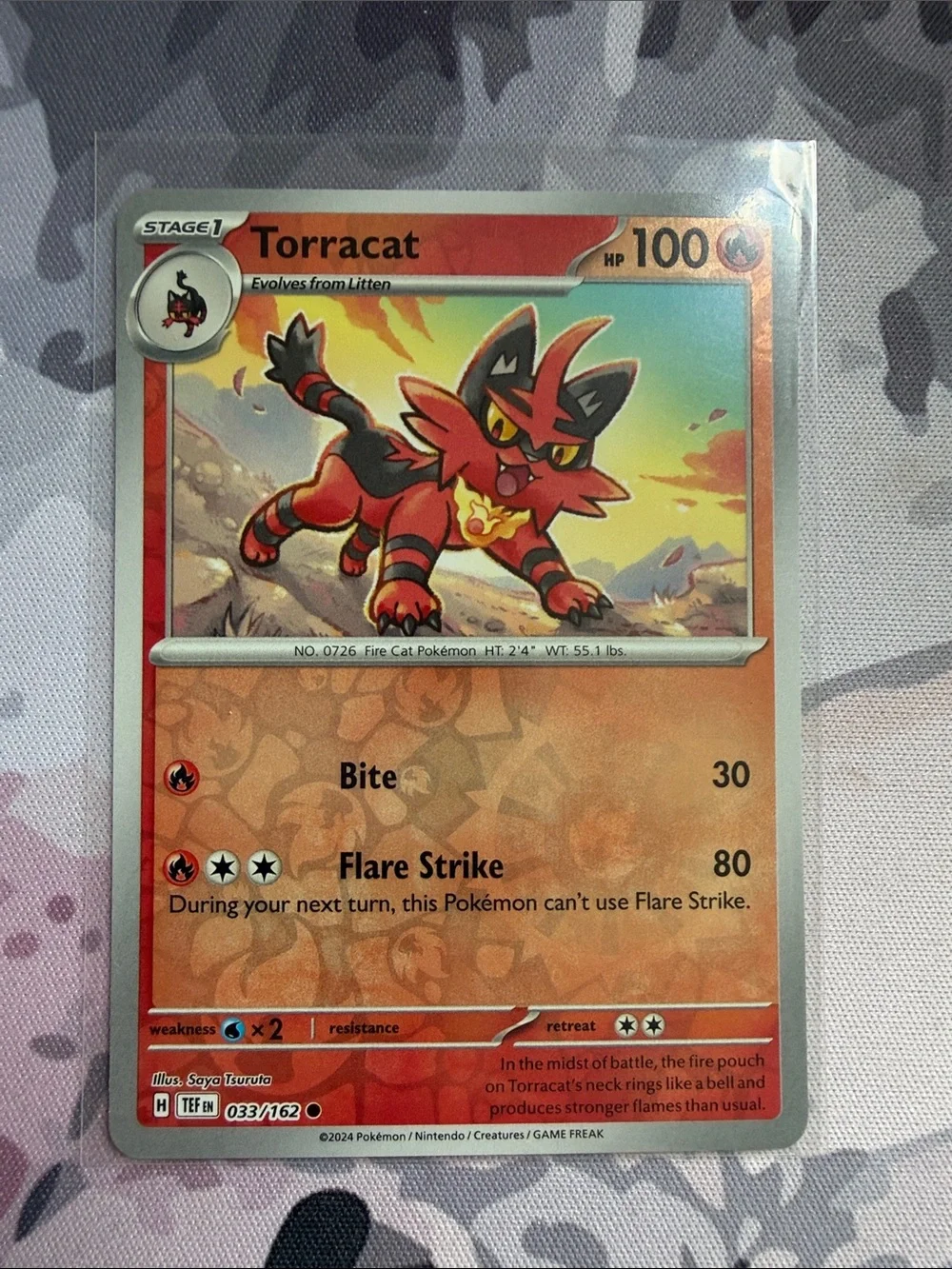 Litten & Torracat Pokémon Evolution Reverse Holo Card Lot 🔥| 2 Cards ✨5/$25✨